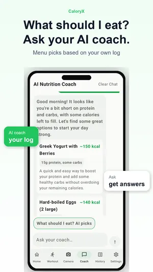 What should I eat? Ask your AI coach